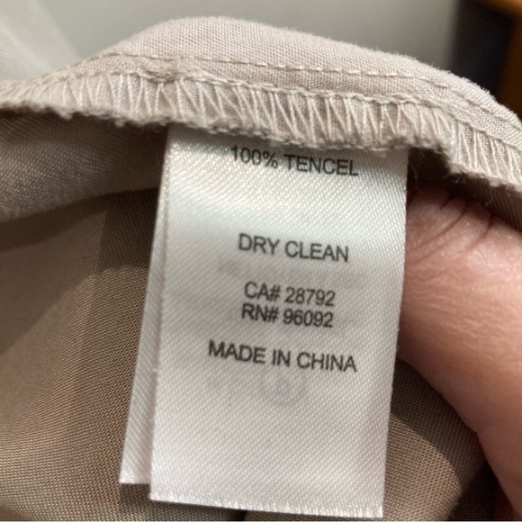 CAROLINA BELLE MONTREAL  Sz L Cascade Front Belted Unlined Blazer Jacket - Picture 4 of 6